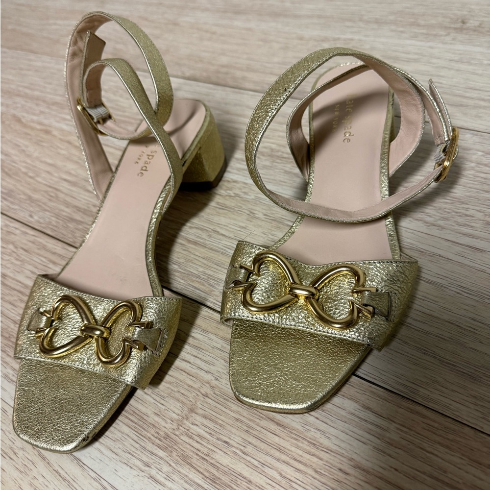 Kate Spade Lagoon Heart Chain Sandals - Picture 3 of 7